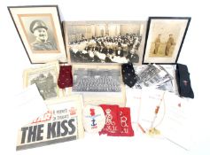 A collection of military items.