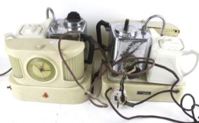 Two vintage 1970's Goblin 'teasmade'.