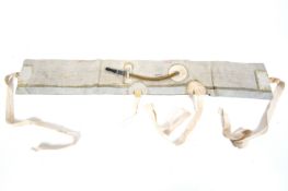 WWII inflatable life belt.