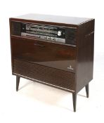 A mid-century Grundig multi speed radiogram. 'Stereo Console Combo 4/GB, no. 70104.