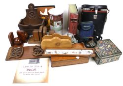 An assortment of collectables.