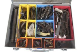 A collection of antique firearm restoration spares.