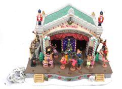 A boxed Lemax model of 'The Nutcracker'.