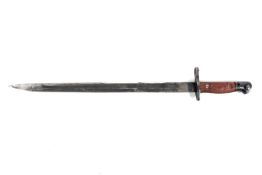 A WWI US 1917 Winchester single edge blade bayonet. L55.