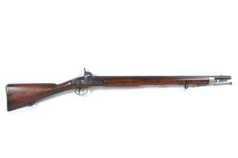 An Enfield short musket. 1853 Tower. Barrel length 26.5 inch (68cm). Calibre 0.