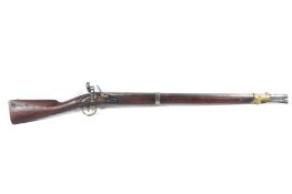 A Chevallie? flintlock military musket. Circa 1740, 30