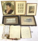 An assortment of collectables.