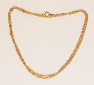 18 k Gelbgold Kette, 1,7 gr., L 54 cm