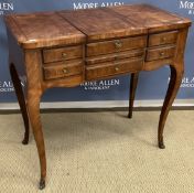 A 19th Century French Kingwood dressing