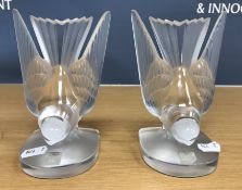 A pair of Lalique 
