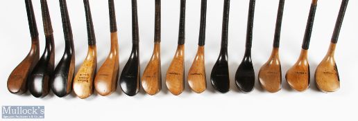 Of Historic Importance - The Berkeley Clubs - a unique, rare collection of 14 scare neck woods