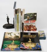 Ryder Cup Golf Books and Programmes, to include Easy Ryder Ian Stafford 2006, the Ryder Cup