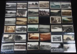 c1905-1950 French Golf Course Club Postcards Collection, a good selection of over 105 postcards most