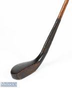 J Thomson dark stained beech wood longnose driver c1895 - head measures 4.75 x 1.75