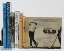 St Andrews Golf Books, a selection to include the Spirit of St Andrews Alister Mackenzie 1995, Two