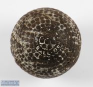 Rare Lee Metford bramble pattern gutty Golf ball c1900 only one other ball seemingly seems to have