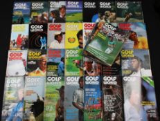 1975 & 1976 Golf World Monthly magazines (23) - a near complete run - missing only January '75 again