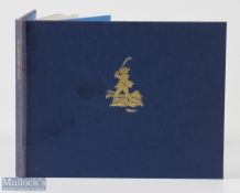 David Hamilton signed ltd ed. early golf book - 