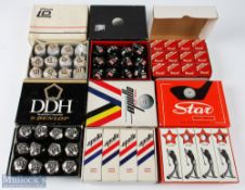 72x Wrapped and Boxed Golf Balls, to include boxes of Dunlop DDH small, Star golf balls, Wilson