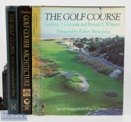 Golf Course Architecture Books, the Golf Course Geoffrey S Cornish x2 different editions, Golf