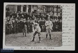 Early Tom Morris, Mr H H Hilton, Mr J L Low St Andrews Golfing Postcard - Wrench Series No. 1993