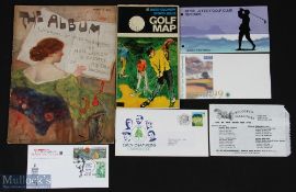 Golf Ephemera and collectables to include 1895 The Album Magazine with 2 articles on golf - Golf