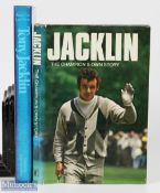 Tony Jacklin signed golf books (2) - 