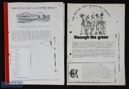 Rare Golf Collection of the first 3x issues of The British Golf Collectors Society 