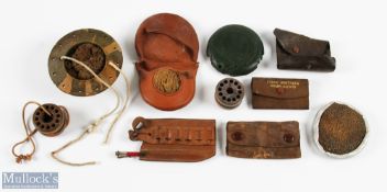 Selection of Golf Collectables including 4x golf sponges, 2x hard plastic circular tee holders, 2x