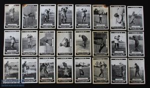 Rare 1923 Cope Golf Cigarette Cards 'Cope's Kenilworth Cigarettes' spare cards 24 cards with
