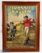 Johnnie Walker Whiskey Golfing Advert together with a selection of Churchman's Golfer 1931 Cigarette