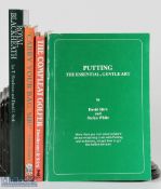 Collection of David Stirk's Signed Golf Books (4) - rare 