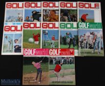 1968 Golf World Monthly magazines (12) a complete run - again published over 54 years ago. Note: