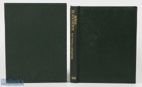 Very Rare Henderson & Stirk signed leather bound Golf Book - 