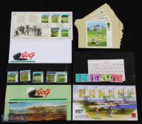 Collection of Golfing Anniversary First Day Issues and Postcards - to include The 250th