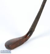 J Anderson St Andrews longnose play club c1875 - head measures 5 5/8