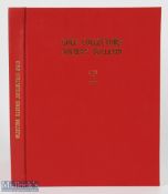 Golf Collectors Society (USA) Special Bound Volume of the 