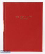 Golf Collectors Society (USA) Special Bound Volume titled 