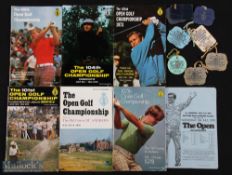 1970-1978 The Open Golf Championship programmes, to include 1970 St Andrews with order of play sheet