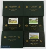 Reed, Ken US Open Pebble Beach Artist sketch book No.30/250, 2001 Southern Hills No.30/250, 2002