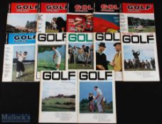 1964 Golf World Monthly magazines (12) a complete run - again published over 58 years ago. Note: