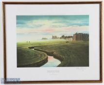 Kenneth Reed FRSA signed colour print titled 