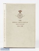 Royal North Devon Golf Club History signed - 