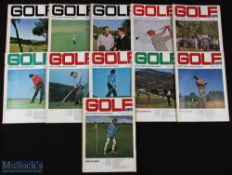 1965 Golf World Monthly magazines (11) a near complete run missing only the December issue - again