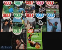 1970 Golf World Monthly magazines (12) a complete run - again published over 52 years ago. Note: