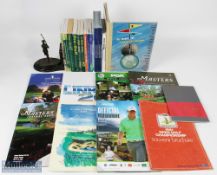 Golf Programmes, a mixture of various golf tournament programmes, media guides, annuals to include