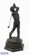 Large Resin 'Classic' Golfing Figure measures 15