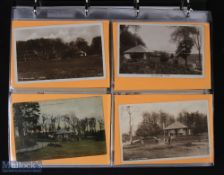 c1900-1960 Ulster Northern Ireland Irish Postcard Golf Course Club collection, a fine collection