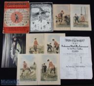 1940-1952 Golf Ephemera, to include a 1940 golf masters a sure way to better golf publication,