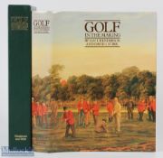 Very Rare Henderson and Stirk signed leather bound Golf Book - 